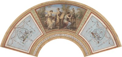 Conception pour un éventail - Angelica Kauffmann