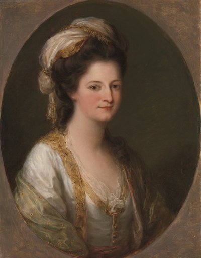 Elizabeth Bateson (née Harvey) - Angelica Kauffmann