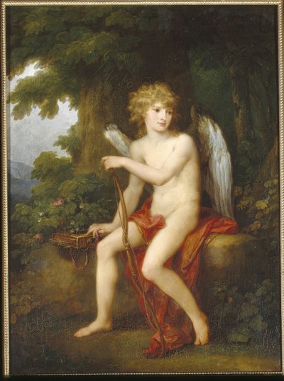 Le comte Henryk Lubomirski en Cupidon - Angelica Kauffmann