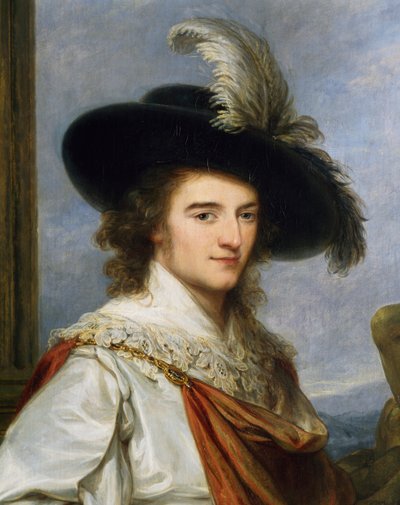 Portrait de Josef Johann Graf Fries - Angelica Kauffmann