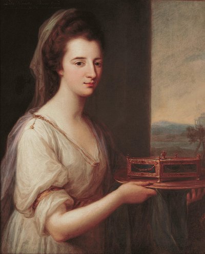 Portrait de Lady Henrietta Williams-Wynn, vers 1769 - Angelica Kauffmann