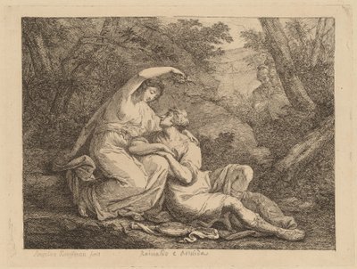 Renaud et Armide - Angelica Kauffmann