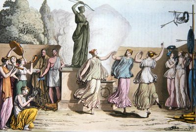 Danse délienne, illustration de 