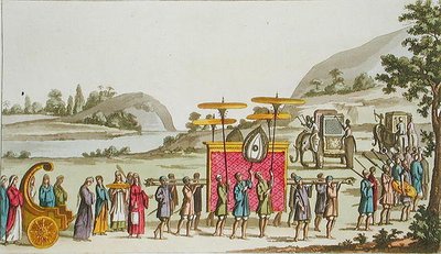 Procession de la Reine de Birmanie, planche 80 de 