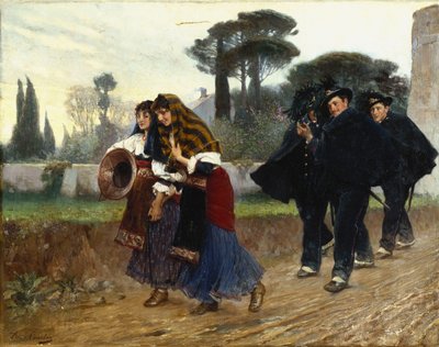 En sortie libre - Angelo Courten