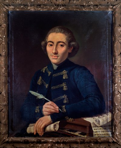 Portrait de Giovanni Domenico Perotti, compositeur italien - Angelo Crescimbeni