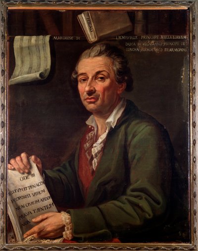Portrait de Pierre Eugène François, Marquis de Ligniville - Angelo Crescimbeni