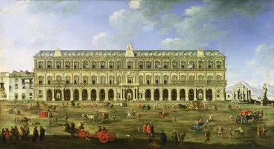 Vue du Palais de Naples - Angelo Maria Costa