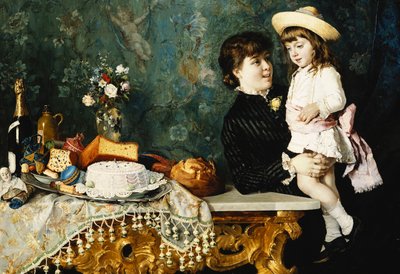 Préparatifs pour la fête - Angelo Martinetti