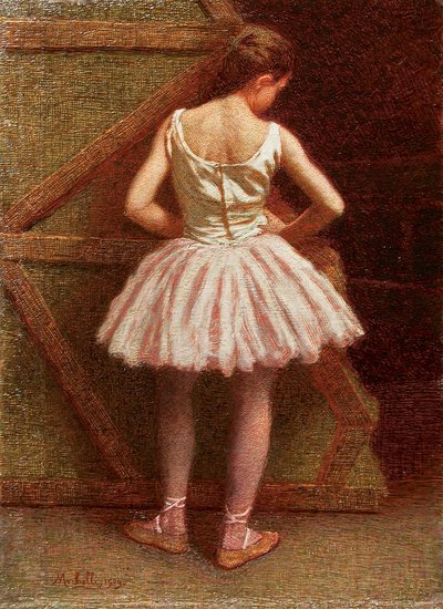 Danseuse au Teatro alla Scala, 1909 - Angelo Morbelli