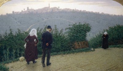 Aube du dimanche - Angelo Morbelli