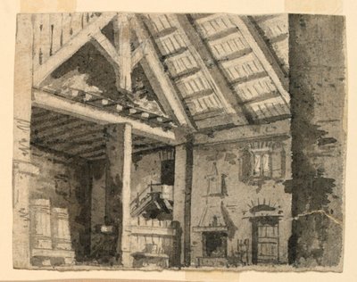 Décor de scène, intérieur d