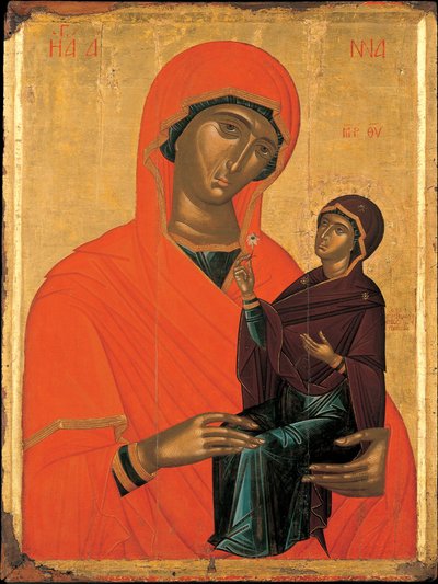 Sainte Anne avec la Vierge - Angelos Akotantos
