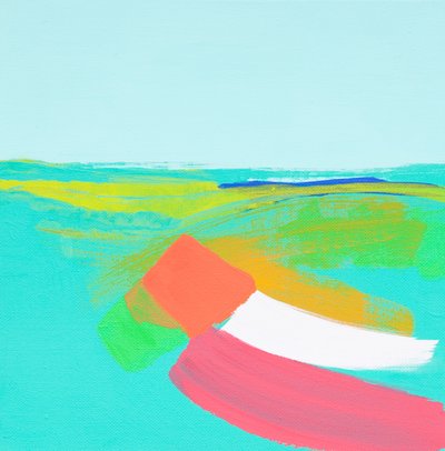 Brouillard sur le paysage II - Angie Kenber