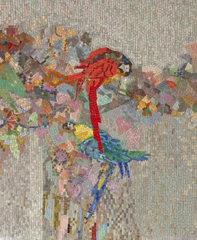 Fleurs et oiseaux, 1914 - Angiolo DAndrea