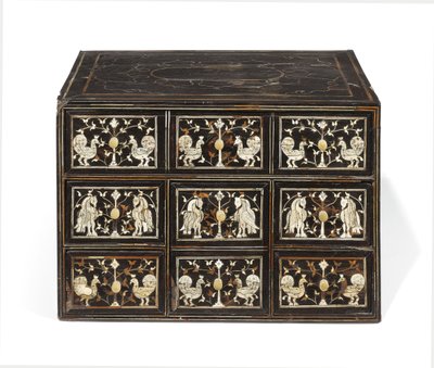 Cabinet de Table, fin du XVIIe siècle - Anglo Indian School