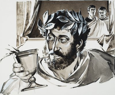 Empereur Commode (gouache sur papier) - Angus McBride