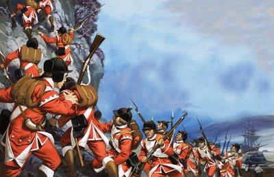 Escalader les falaises pour prendre le Québec - Angus McBride
