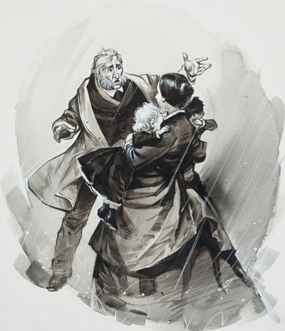 Où sont les autres  (gouache sur papier) - Angus McBride