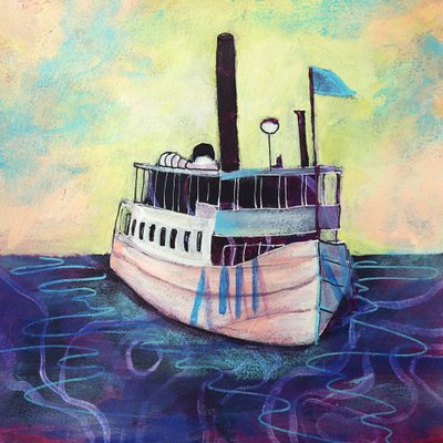 Charmant bateau fluvial - Ania Witwitzka