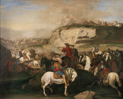 Scène de bataille, c.1630-39 - Aniello Falcone