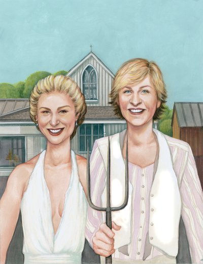 Ellen et Portia, 2008 - Anita Kunz