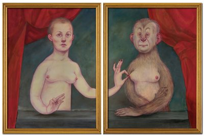 Simia et une de ses sœurs, 2018 - Anita Kunz