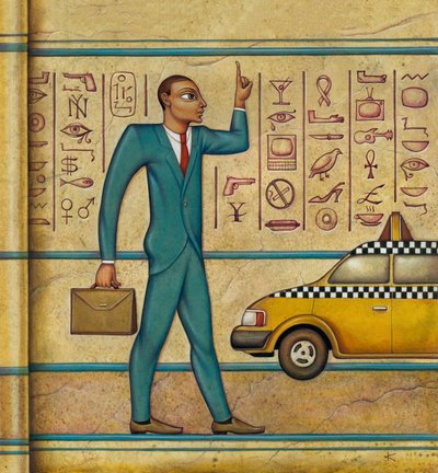 Le taxi de Toutânkhamon - Anita Kunz