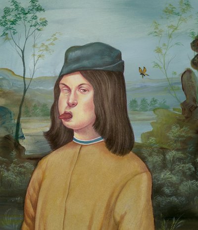 Jeune garçon avec attitude, 2018 - Anita Kunz