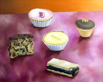 Cinq gâteaux, 1988 - Anna Phillips