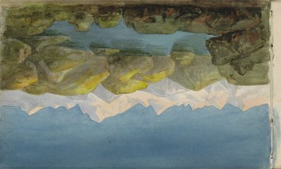 Vue des Alpes - Anna Catharina Maria van Eeghen (possibly)