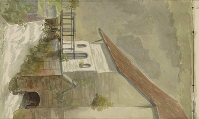 Maison au bord d