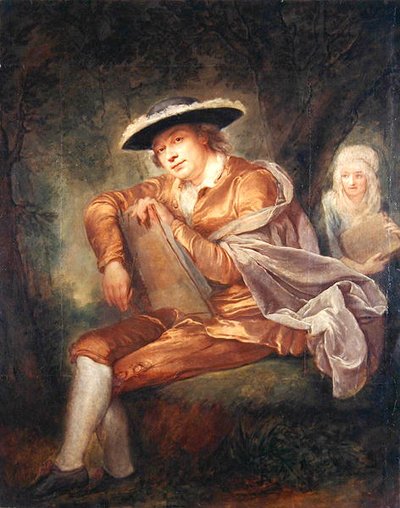 E.F. Thersbusch, le mari de la peintre - Anna Dorothea Therbusch