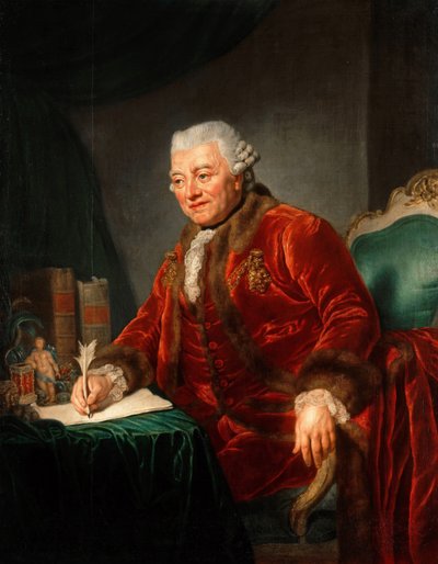 Portrait de Christian Andreas Cothenius, 1708-1789, 1777 - Anna Dorothea Therbusch
