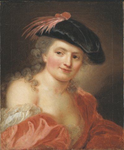 Autoportrait, vers 1755 - Anna Dorothea Therbusch Lisiewska