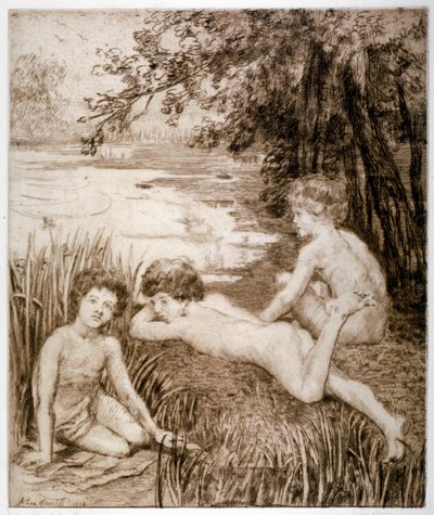 Canard sauvage, 1913 - Anna Lea Merritt