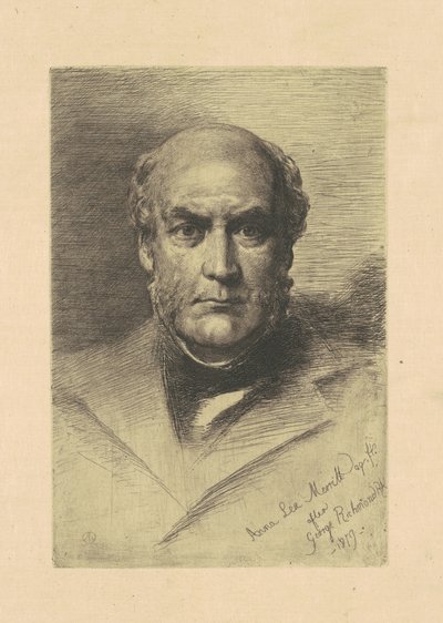 Sir Gilbert Scott - Anna Lea Merritt, after George Richmond