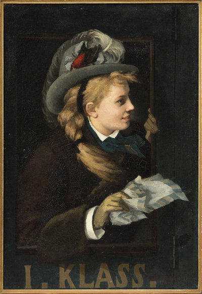 Femme à la fenêtre d