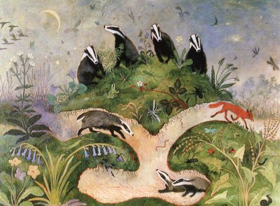 Ciel nocturne, 2001 (acrylique) - Anna Pugh