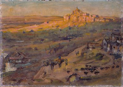 Tolède Espagne, soleil de l