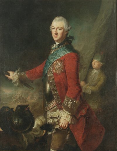 Portrait de Michal Kazimierz Oginski 1731-1799, Grand Hetman de Lituanie, vers 1755 - Anna Rosina Lisiewska