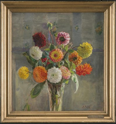 Georgines dans un verre - Anna Syberg