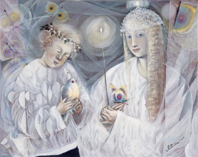 Gemini, 2006 (huile sur toile de lin) - Annael Anelia Pavlova