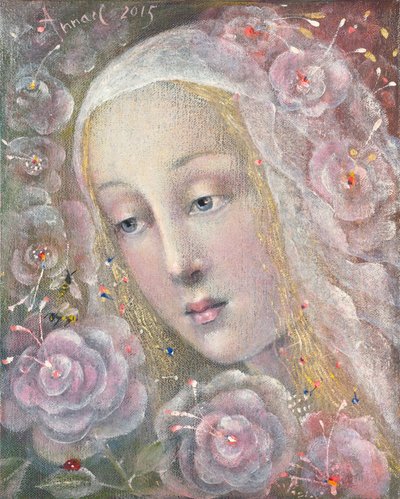 Kisses of the Wind, 2015 (huile sur toile de lin) - Annael Anelia Pavlova