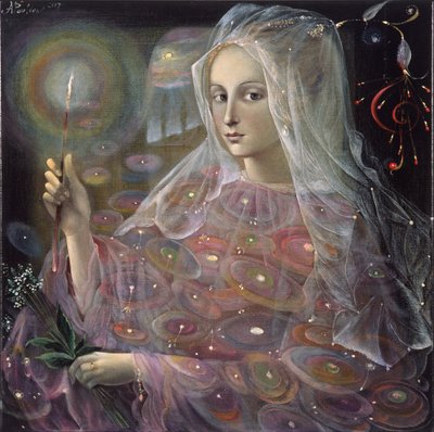 Sagittaire, 2007 (huile sur toile de lin) - Annael Anelia Pavlova