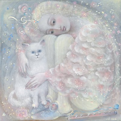 Tendresse, 2016 (huile sur lin belge) - Annael Anelia Pavlova