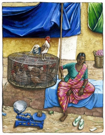 Marché de Mysore, 2018 - Annalisa Morrocco