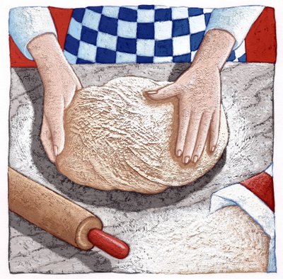 Préparation de la pâte - Annalisa Morrocco