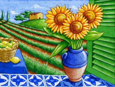 Tournesols en Provence, 2015 - Annalisa Morrocco