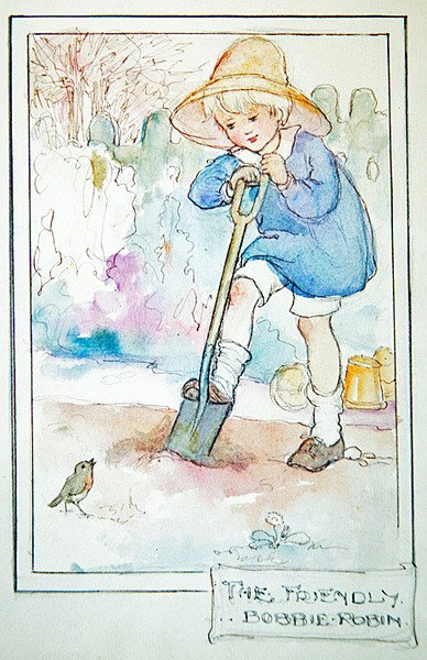 Le gentil Robbie Robin, c.1916 - Anne Anderson